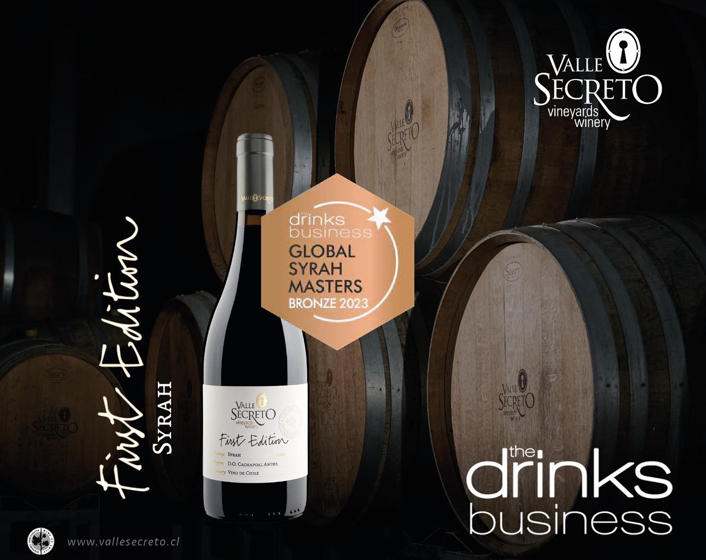 Rượu Vang Chil&ecirc; First Edition Syrah