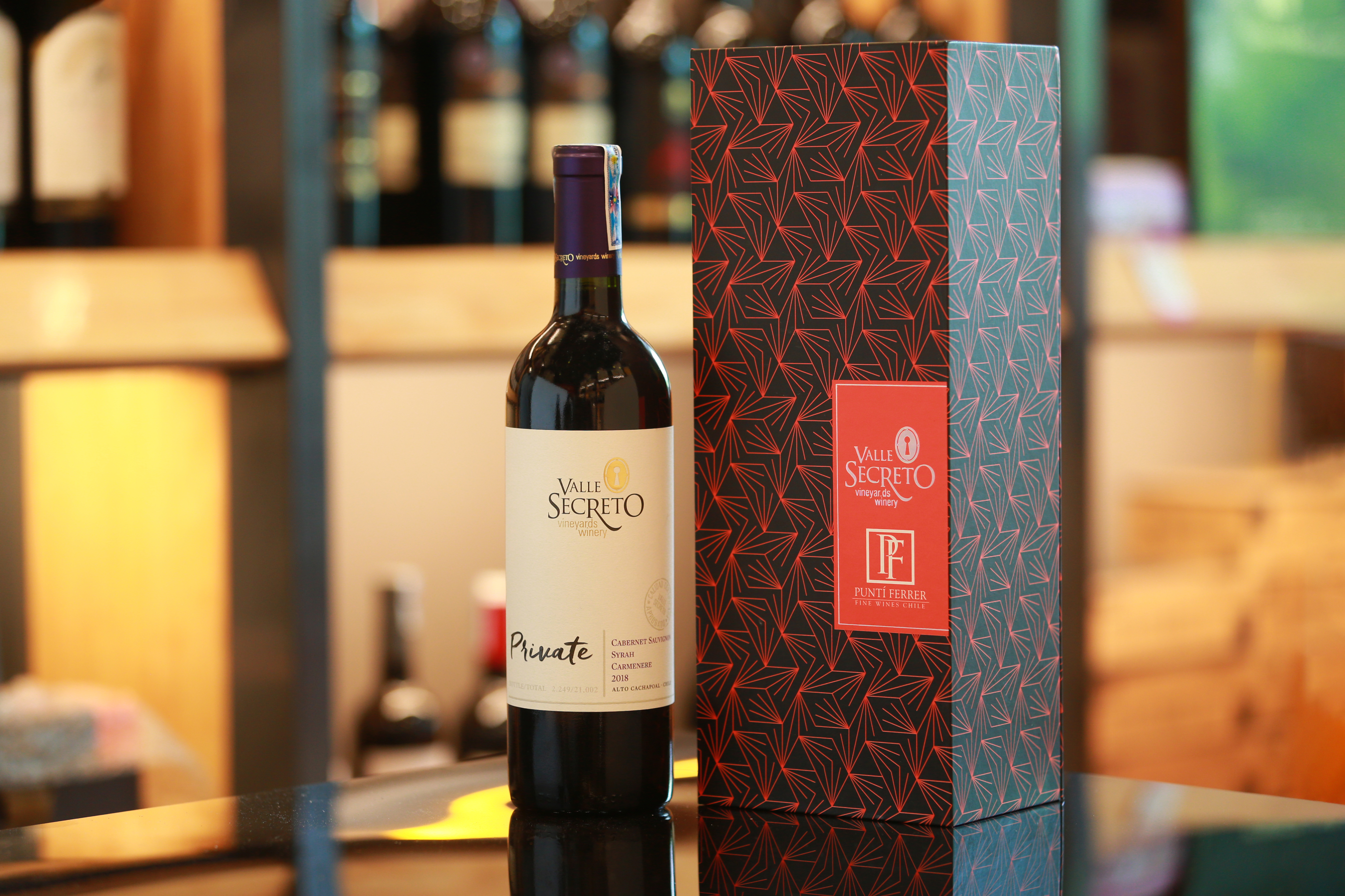 Rượu Vang Chile Valle Secreto Private